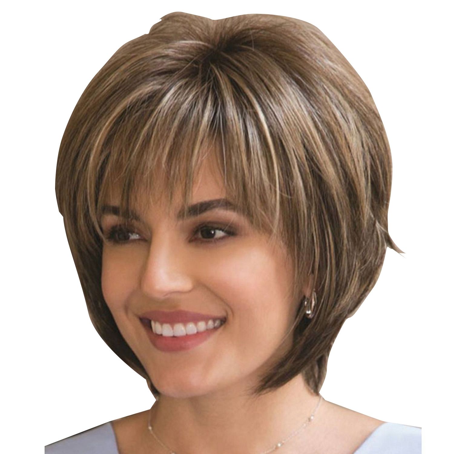 High-Temperature Silk Short Hair Wig for Women - Image 2