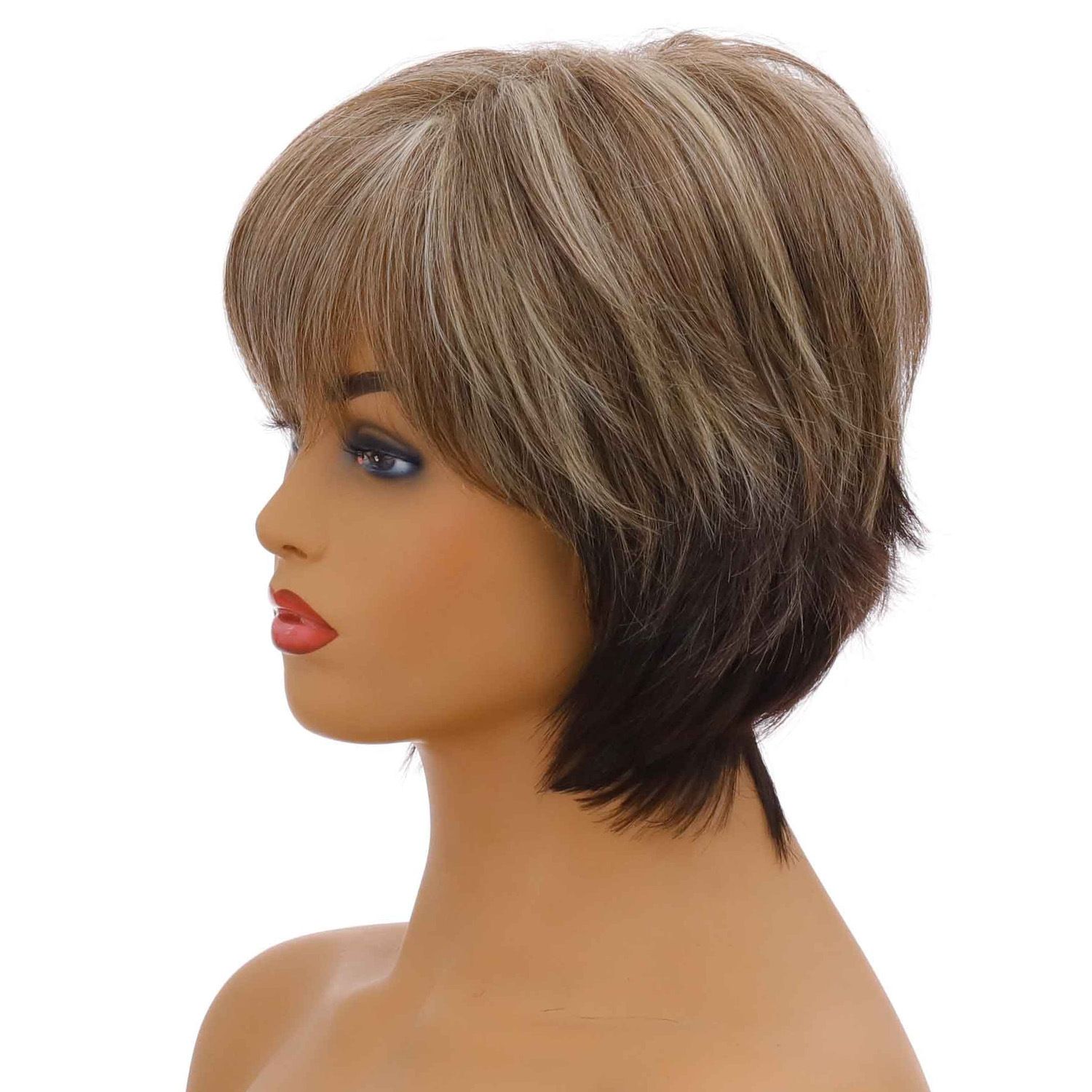 High-Temperature Silk Short Hair Wig for Women - Image 3