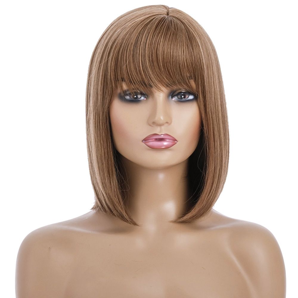 Chemical Fiber Headgear Short Wig for Women's - Image 3
