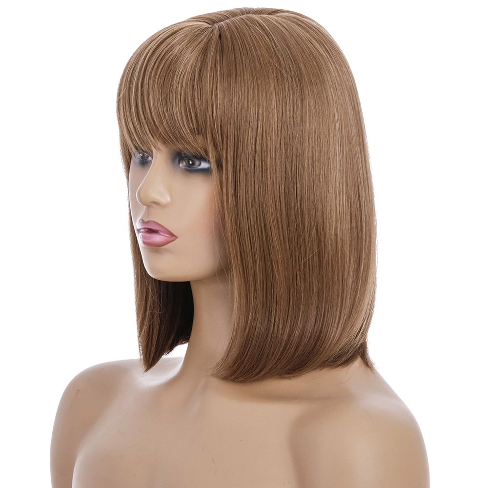 Chemical Fiber Headgear Short Wig for Women's - Image 5