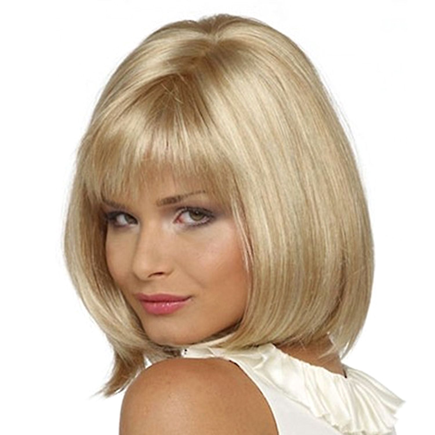 Chemical Fiber Headgear Short Wig for Women's - Image 8