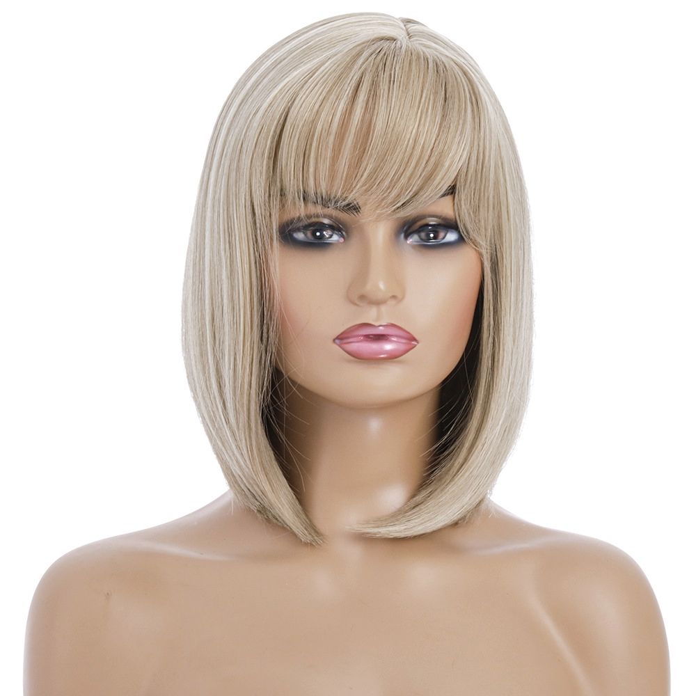 Chemical Fiber Headgear Short Wig for Women's - Image 9