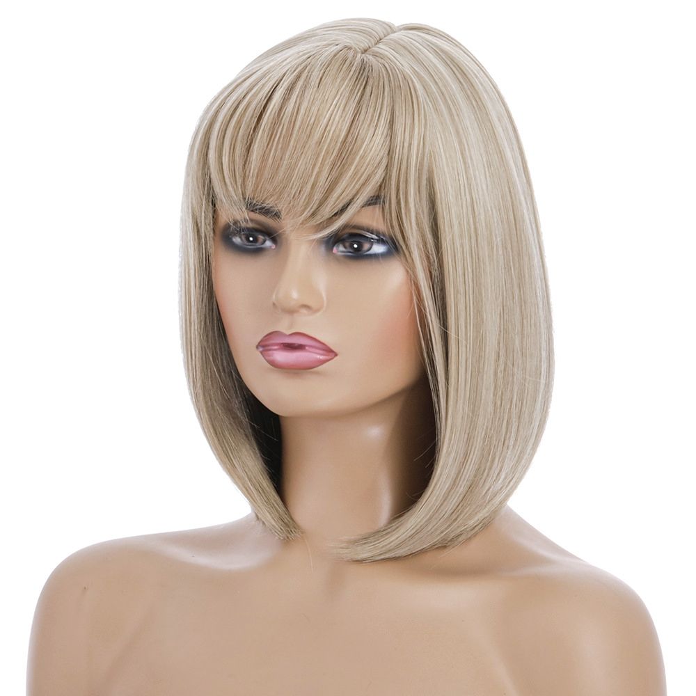 Chemical Fiber Headgear Short Wig for Women's - Image 10