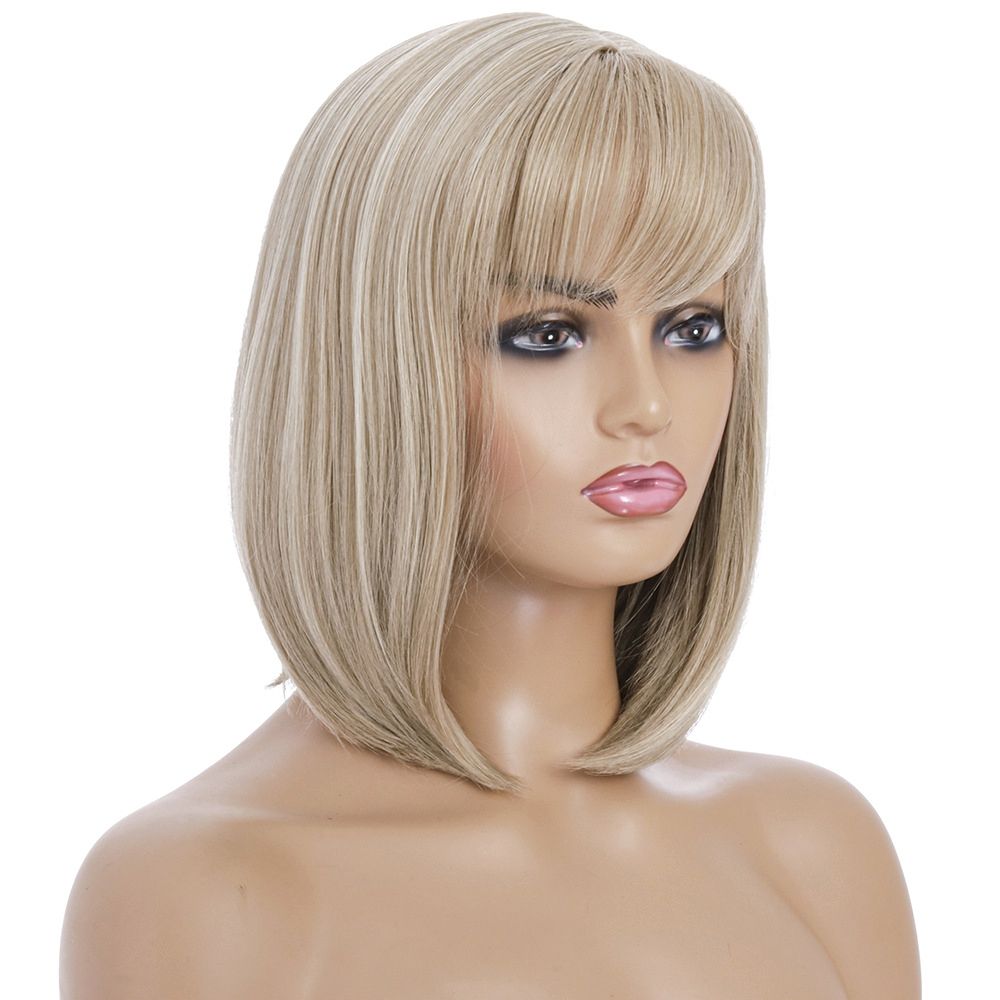 Chemical Fiber Headgear Short Wig for Women's - Image 7