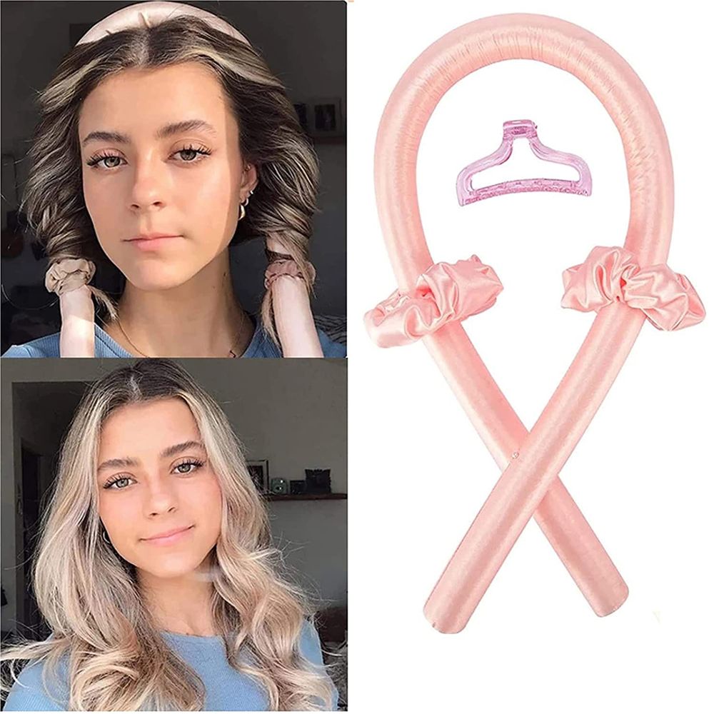 Heatless Curling Rod Headband No Heat Hair Curlers Ribbon Hair Rollers Sleeping Soft Curl Bar Wave Formers DIY Hair Styling Tool - Image 15