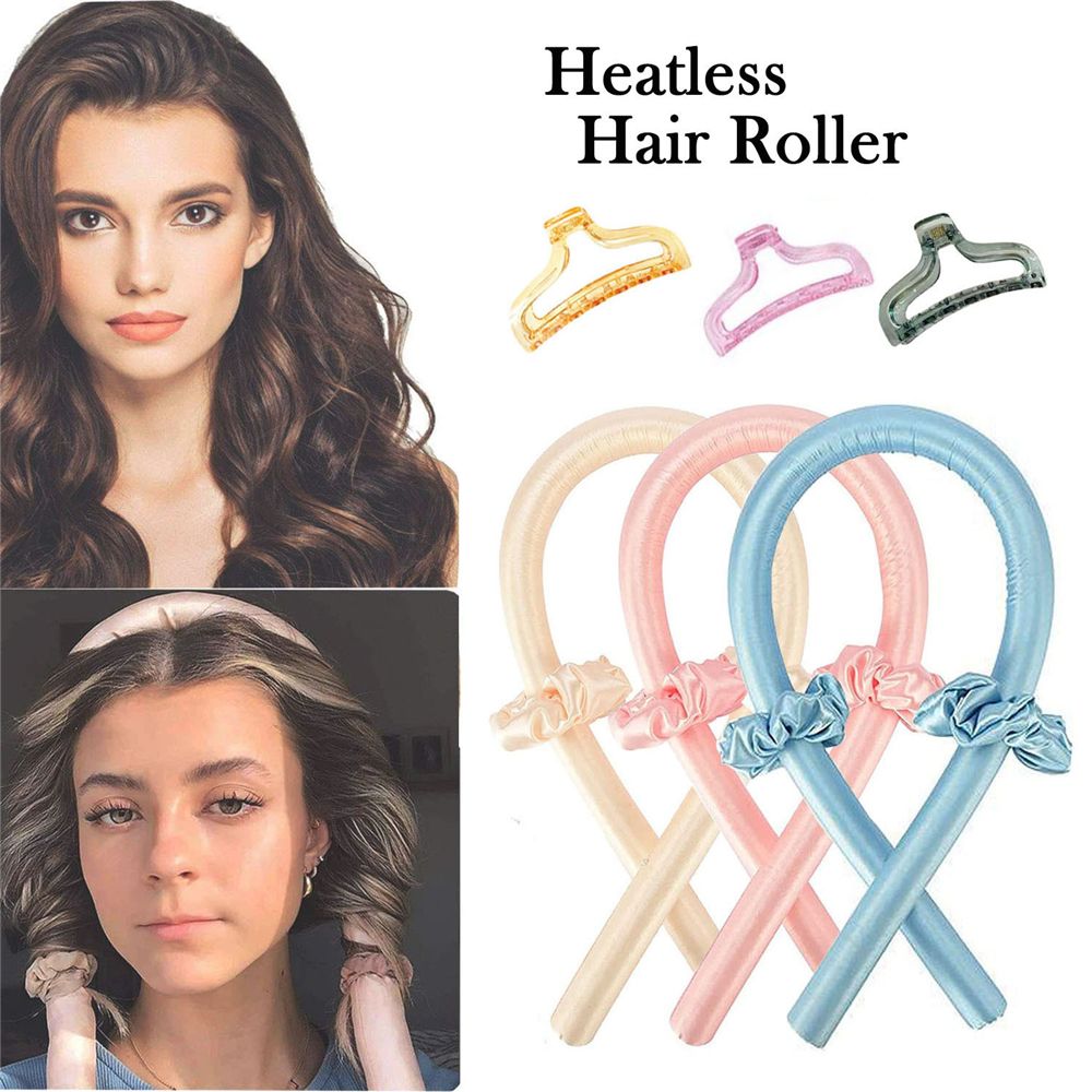 Heatless Curling Rod Headband No Heat Hair Curlers Ribbon Hair Rollers Sleeping Soft Curl Bar Wave Formers DIY Hair Styling Tool - Image 10