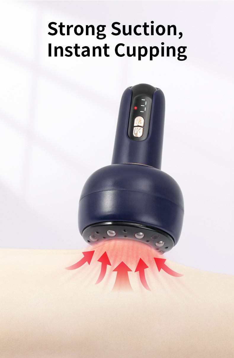 Electric charging, scraping, cupping, meridian brushing, negative pressure, cupping, suction, heating, tendon therapy, health massage, divine tool - Image 7