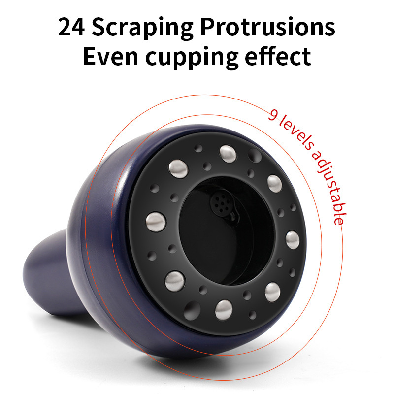 Electric charging, scraping, cupping, meridian brushing, negative pressure, cupping, suction, heating, tendon therapy, health massage, divine tool - Image 10