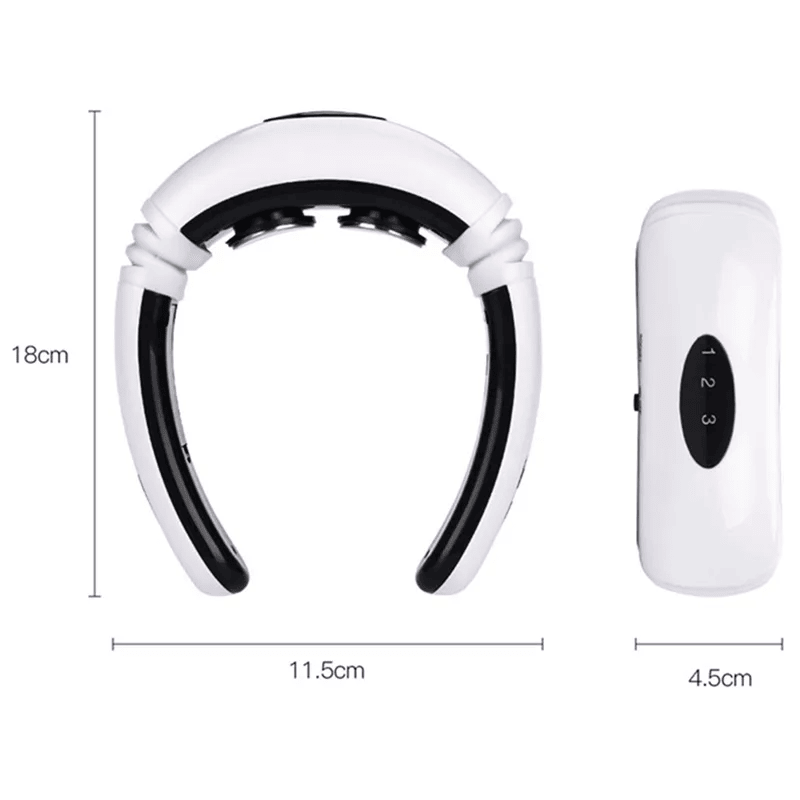 Electric Cervical Pulse Neck Massager Muscle Relax Massage Magnetic Therapy US - Image 16