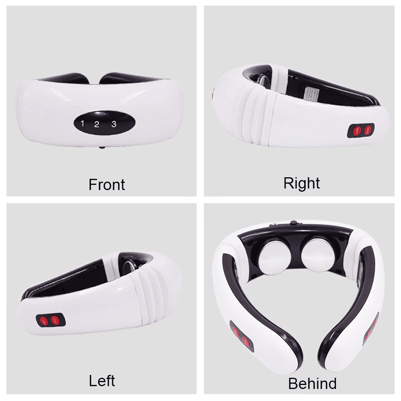 Electric Cervical Pulse Neck Massager Muscle Relax Massage Magnetic Therapy US - Image 18