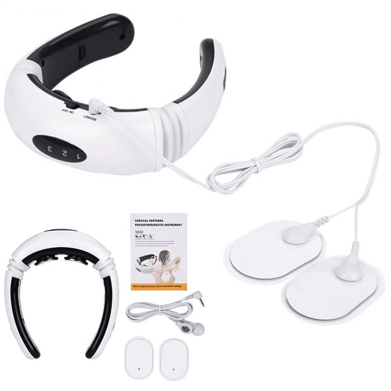 Electric Cervical Pulse Neck Massager Muscle Relax Massage Magnetic Therapy US - Image 9