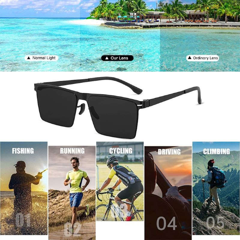 Men and Women Polarized sunglasses for Outdoor Activities - Image 10