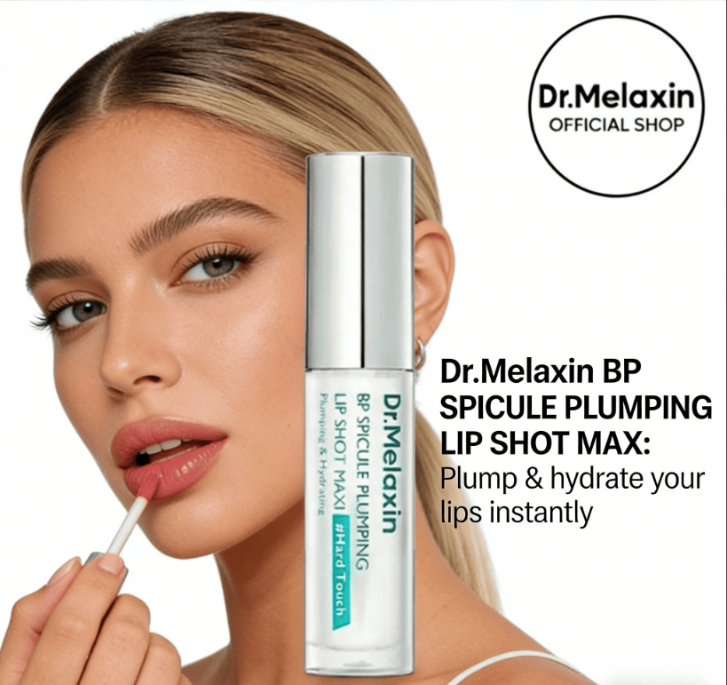 Microneedle Plumping Lip Serum Maxi #Hard Touch - Moisturizing plumping lip serum for full, soft and supple lips, Korean Skincare (5ml)