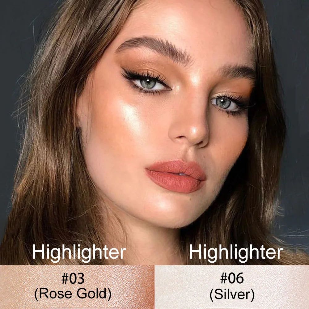 Highlighting&Bronzer Stick Face Brightening Blusher Rouge Concealer Pen Long Lasting Corrector Nose Shadow Contouring Cosmetics - Image 8