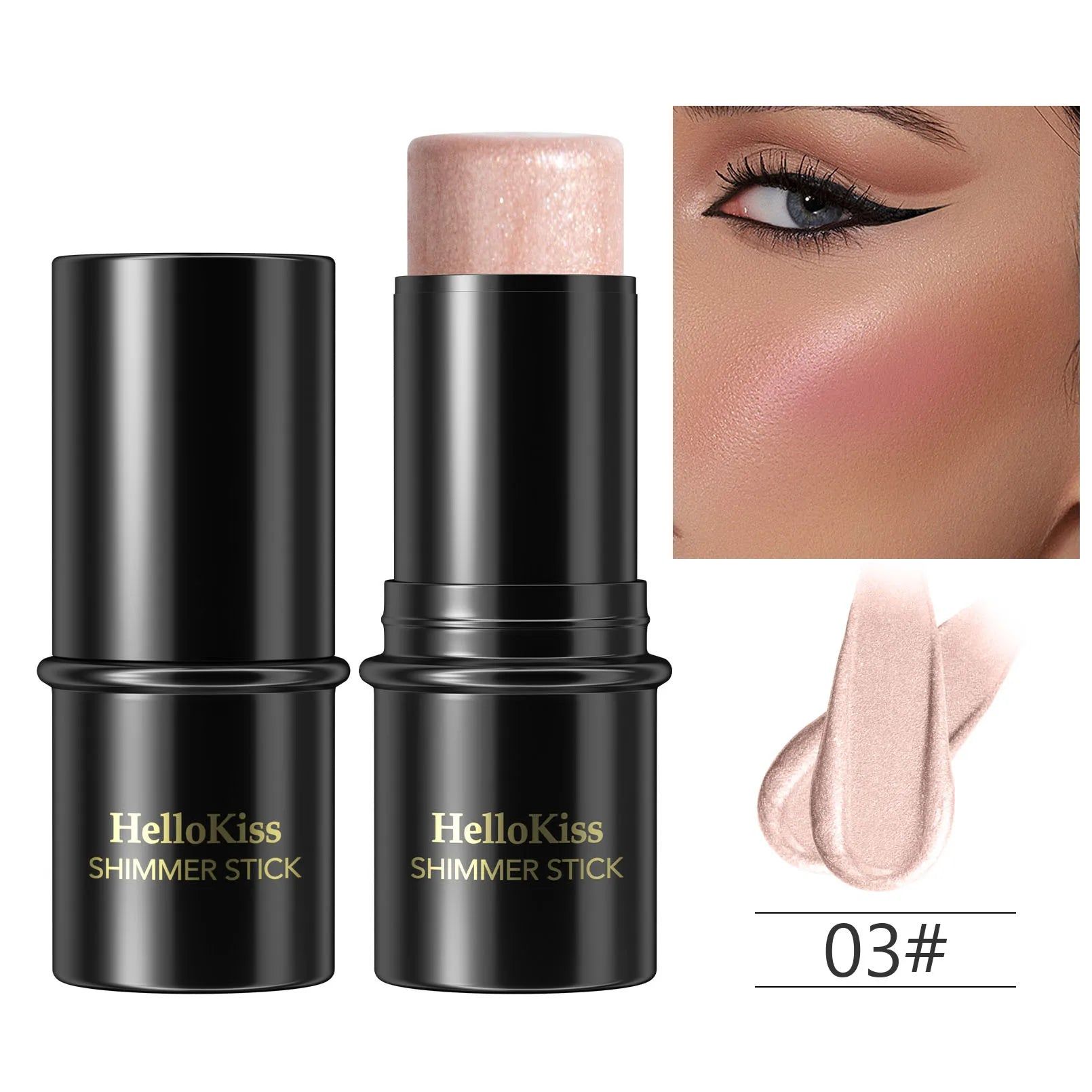 Highlighting&Bronzer Stick Face Brightening Blusher Rouge Concealer Pen Long Lasting Corrector Nose Shadow Contouring Cosmetics - Image 14