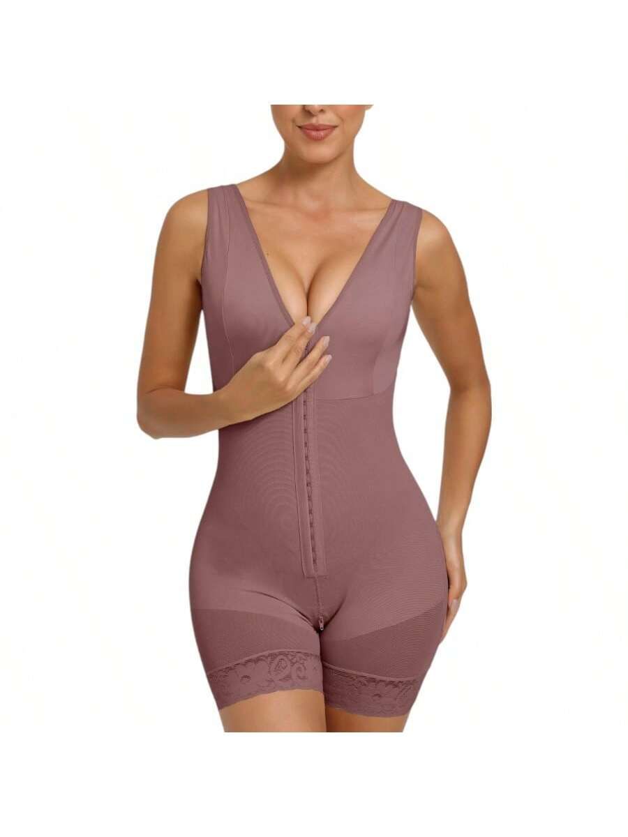 Fasjrixa Fajas Colombianas Shapewear for Women Tummy Control Post Surgery Full Body Shaper Butt Lifter with Zipper Crotch,corset tops for women,fajas colombianas moldeadoras