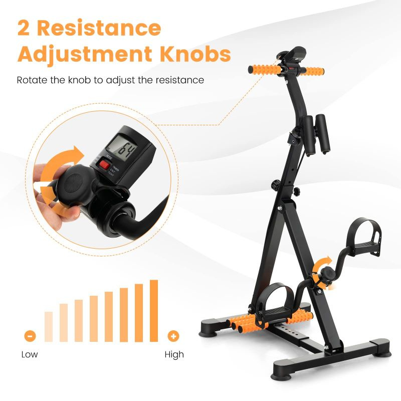 Foldable Exercise Bikes Pedal Exerciser for Seniors - Image 12