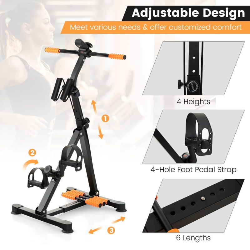Foldable Exercise Bikes Pedal Exerciser for Seniors - Image 15