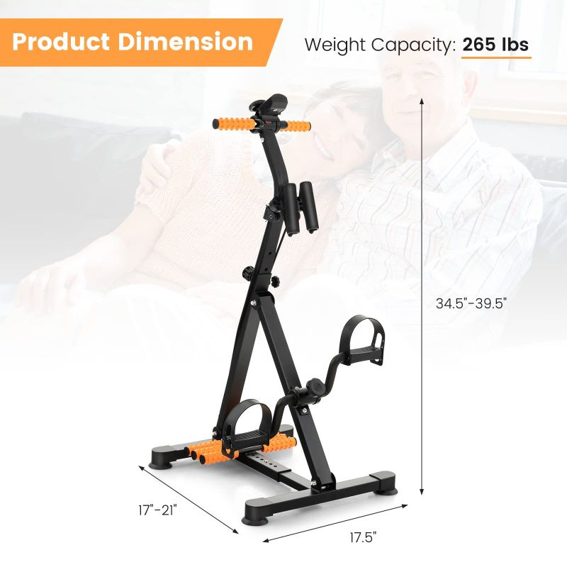 Foldable Exercise Bikes Pedal Exerciser for Seniors - Image 16