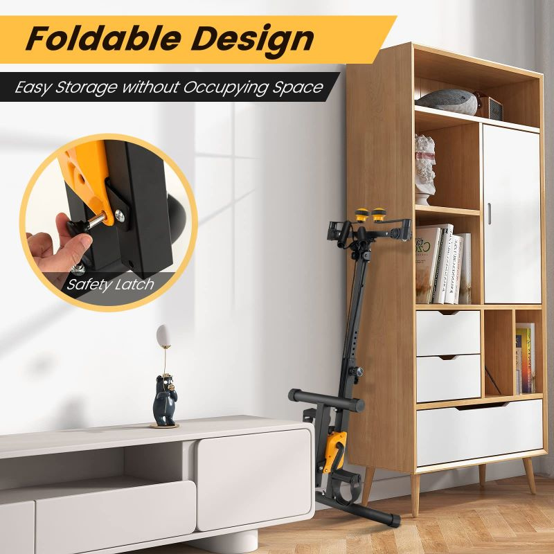 Foldable Exercise Bikes Pedal Exerciser for Seniors - Image 4