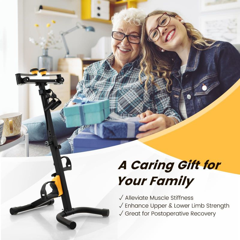 Foldable Exercise Bikes Pedal Exerciser for Seniors - Image 8
