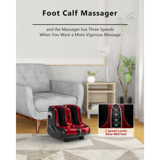Shiatsu Kneading Rolling Vibration Heating Foot Massager - Image 5