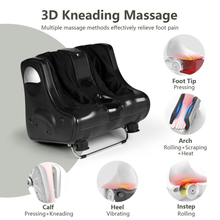 Shiatsu Kneading Rolling Vibration Heating Foot Massager - Image 15