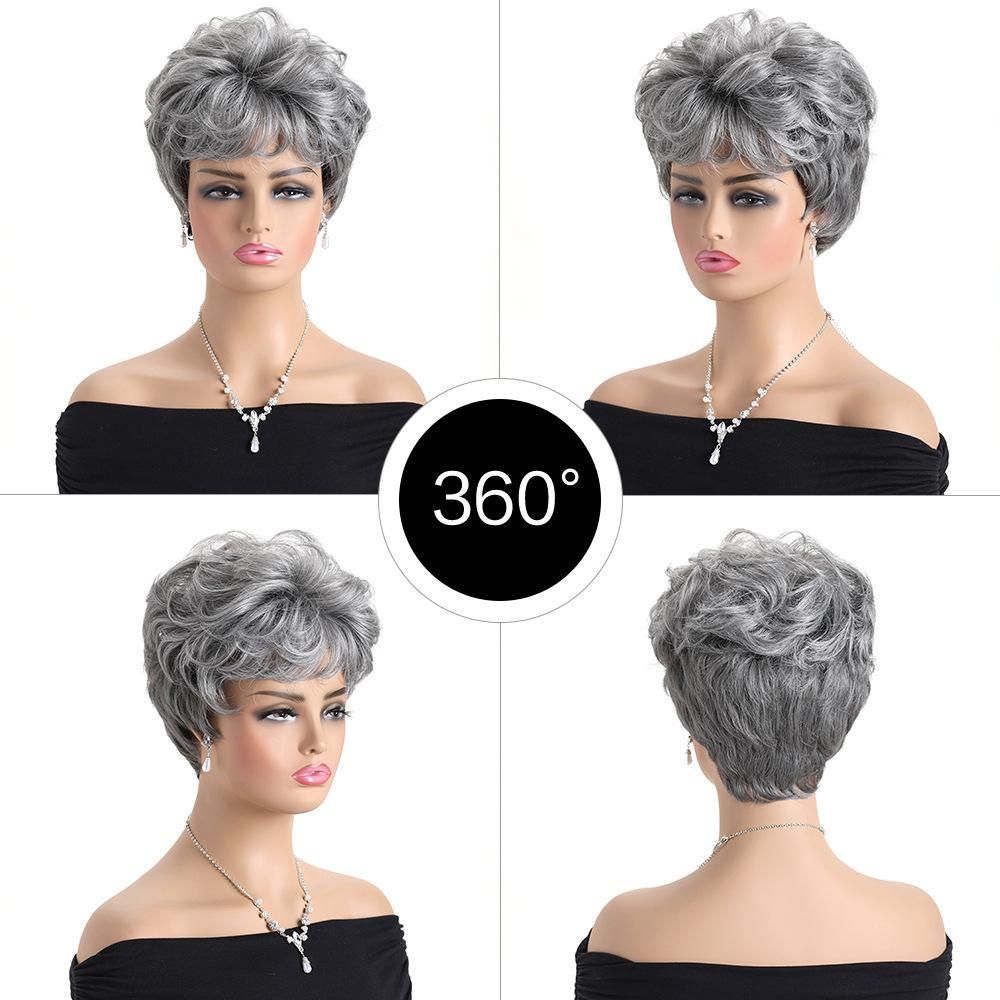 Hair Accessories Decor Women Short Curly Wig Cap - Image 8