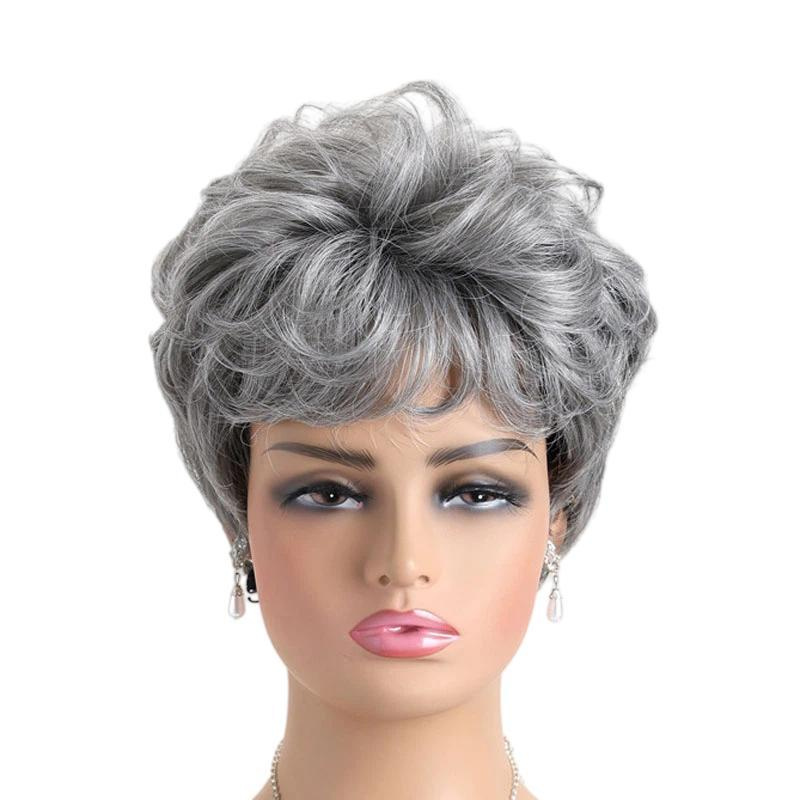 Hair Accessories Decor Women Short Curly Wig Cap - Image 7