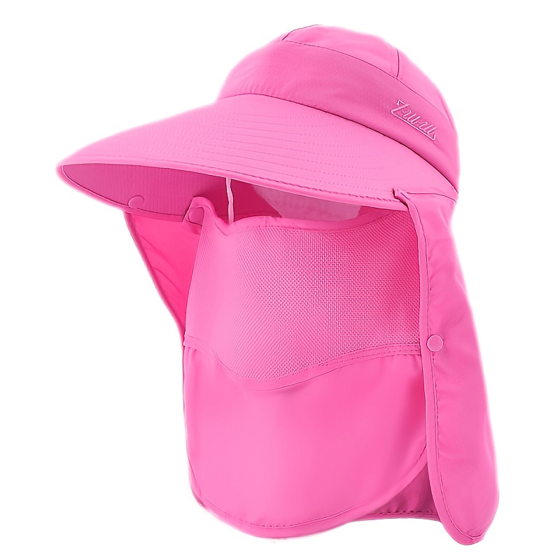 Outdoor Sun Protection Fishing Hat With Neck Shield For Beach Sports Cycling - Image 5