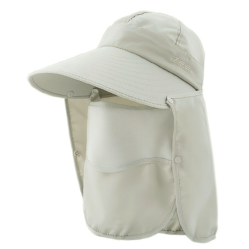 Outdoor Sun Protection Fishing Hat With Neck Shield For Beach Sports Cycling - Image 16
