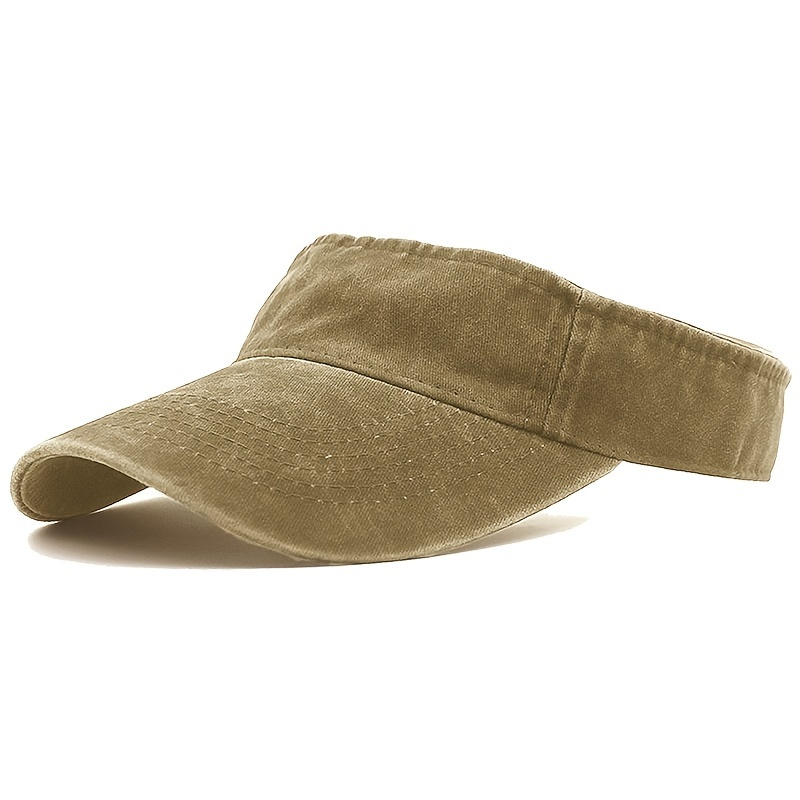 Light Board Washed Old Cotton Hollow Top Hat For Men And Women Sunscreen Sunshade Cap Baseball Cap Outdoor Sports Retro Roofless - Image 20