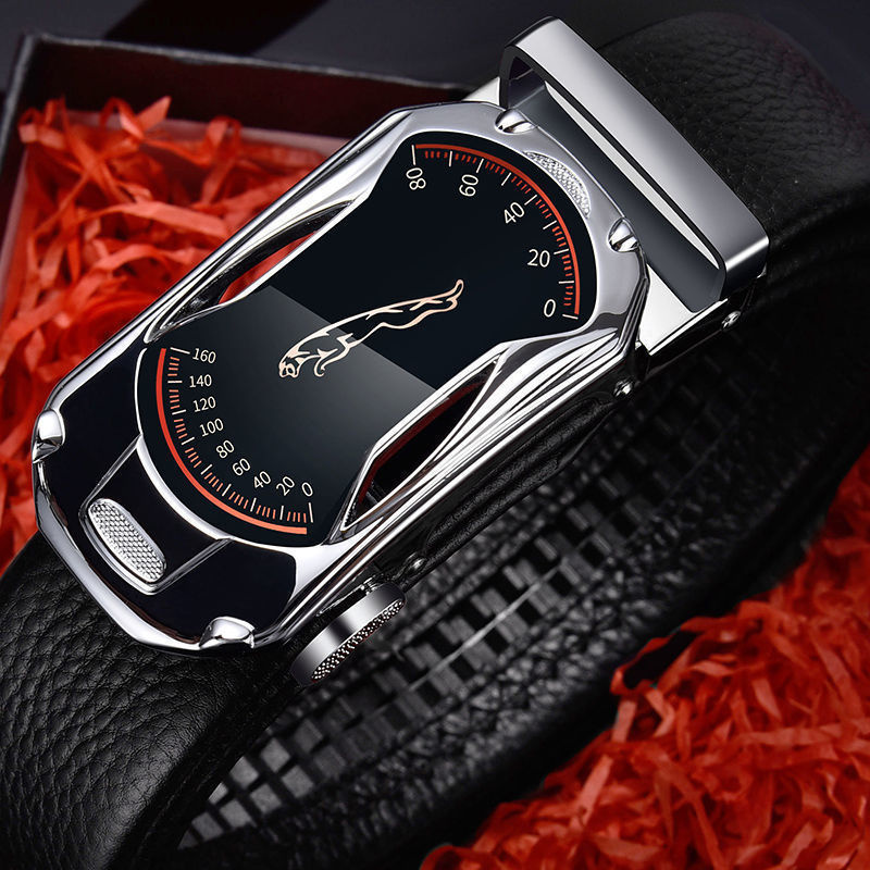 Fashion Casual Belt High-grade Men's Belts Joker Automatic Buckle Men's Business Belt - Image 11