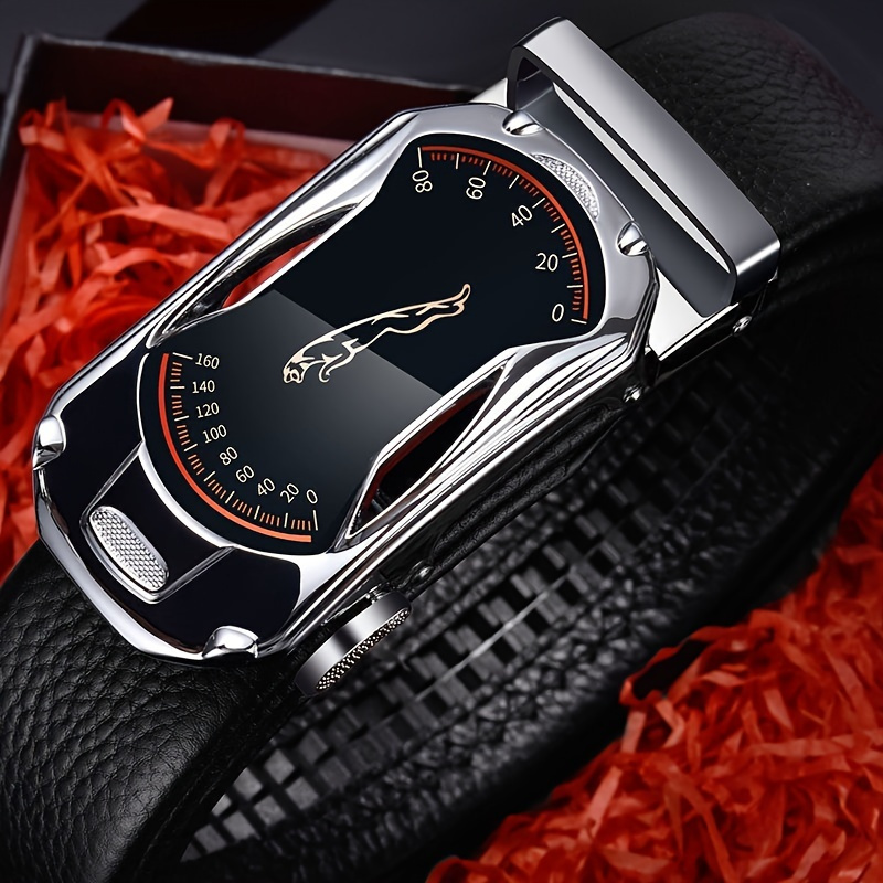Fashion Casual Belt High-grade Men's Belts Joker Automatic Buckle Men's Business Belt - Image 12