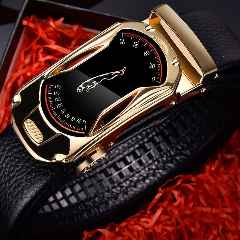 Fashion Casual Belt High-grade Men's Belts Joker Automatic Buckle Men's Business Belt - Image 16