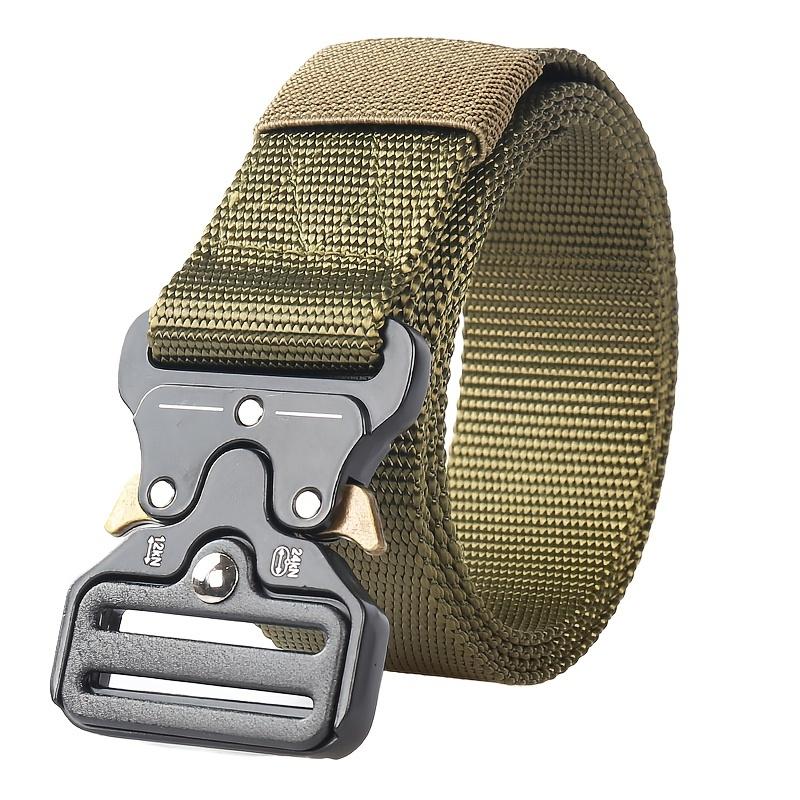 1pc Men's Trendy Simple Vintage Multi-Functional Nylon Sport Belt Gift For Boyfriend And Father - Image 6