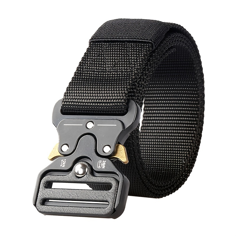 1pc Men's Trendy Simple Vintage Multi-Functional Nylon Sport Belt Gift For Boyfriend And Father - Image 15
