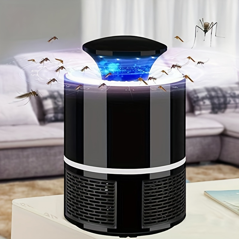 1pc Home Mosquito Killer Lamp; LED Insect Fly Zapper Bug Trap Catcher Night Light - Image 2