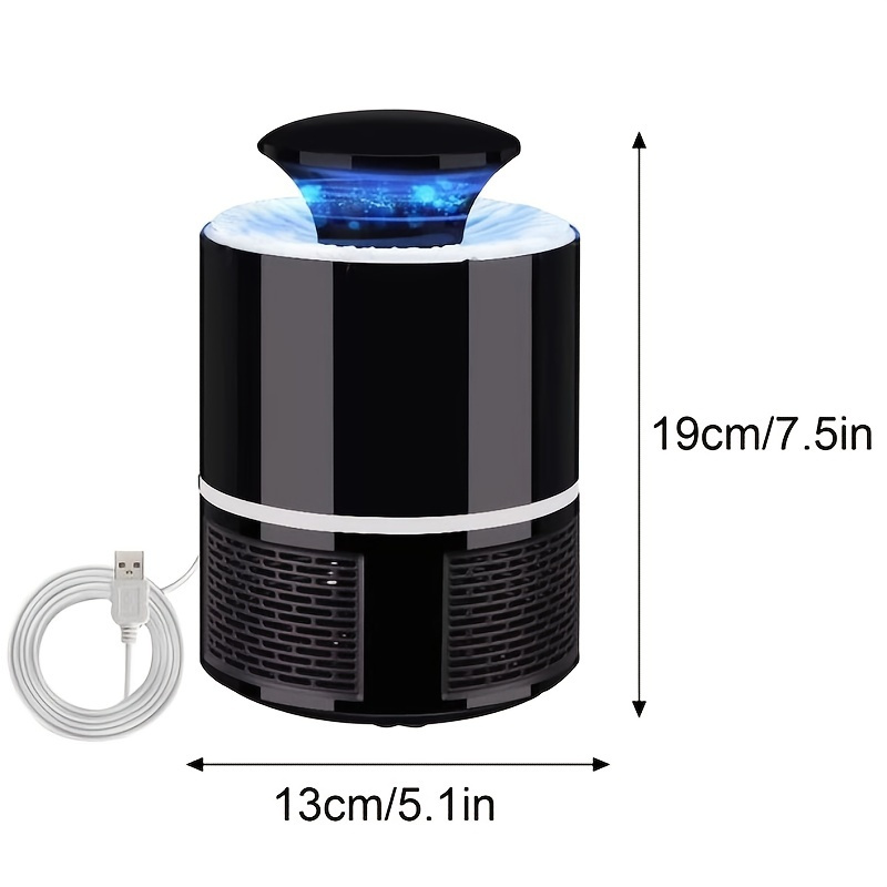 1pc Home Mosquito Killer Lamp; LED Insect Fly Zapper Bug Trap Catcher Night Light - Image 4