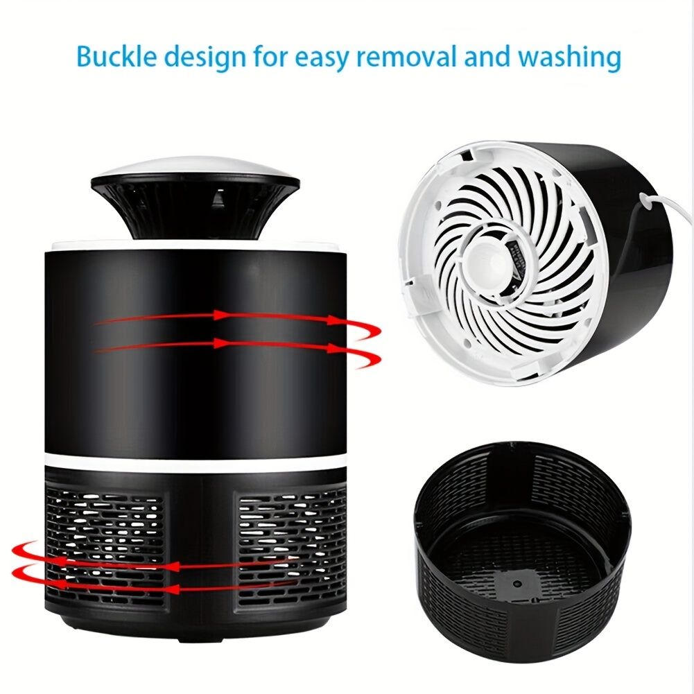 1pc Home Mosquito Killer Lamp; LED Insect Fly Zapper Bug Trap Catcher Night Light - Image 6