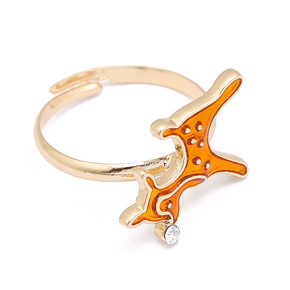 European And American Christmas Ornament Cartoon Children's Ring Snowman Elk Christmas Tree Snowflake Finger - Image 15