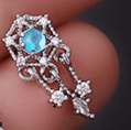 Nose Stud Flower European And America Piercing Ear Stud Nose Ring - Image 20