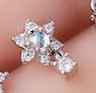 Nose Stud Flower European And America Piercing Ear Stud Nose Ring - Image 6