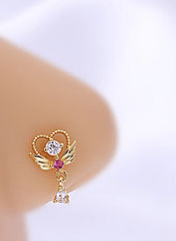 Nose Stud Flower European And America Piercing Ear Stud Nose Ring - Image 15