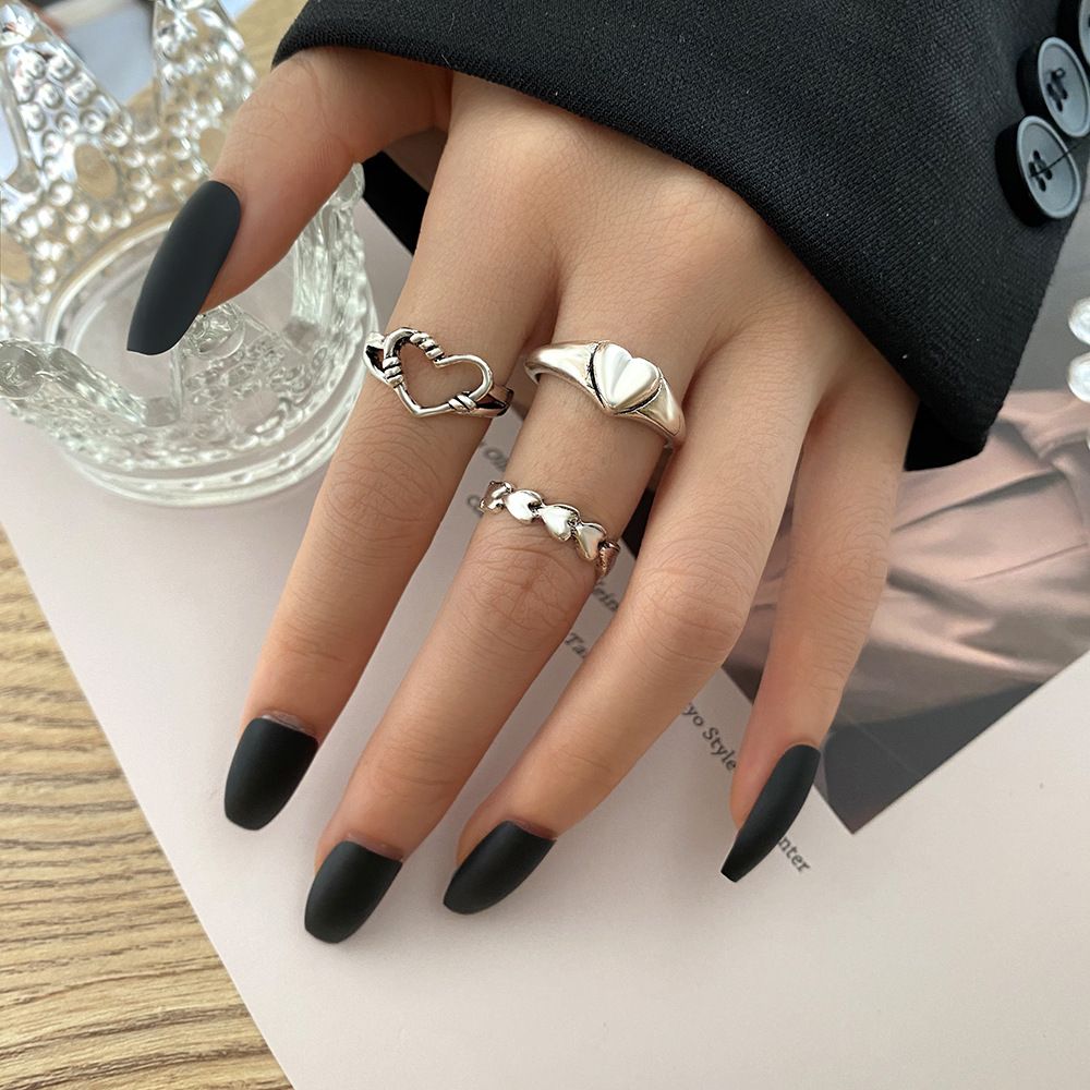 Tearful Eyes Love Ring Set Three Pieces - Image 6