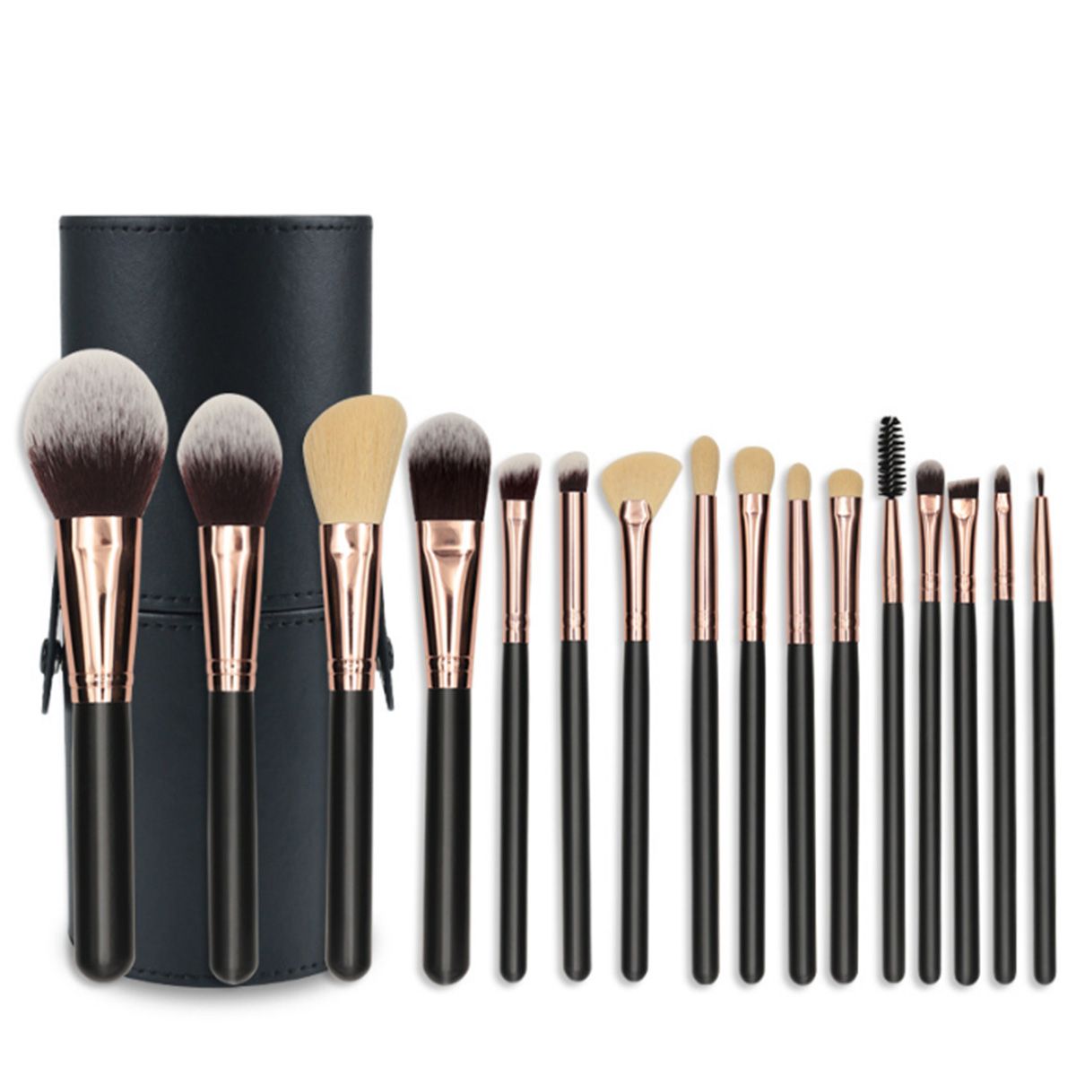Makeup Brushes 16 Pcs Concealer Eye Shadow Makeup Brush Set - Image 4