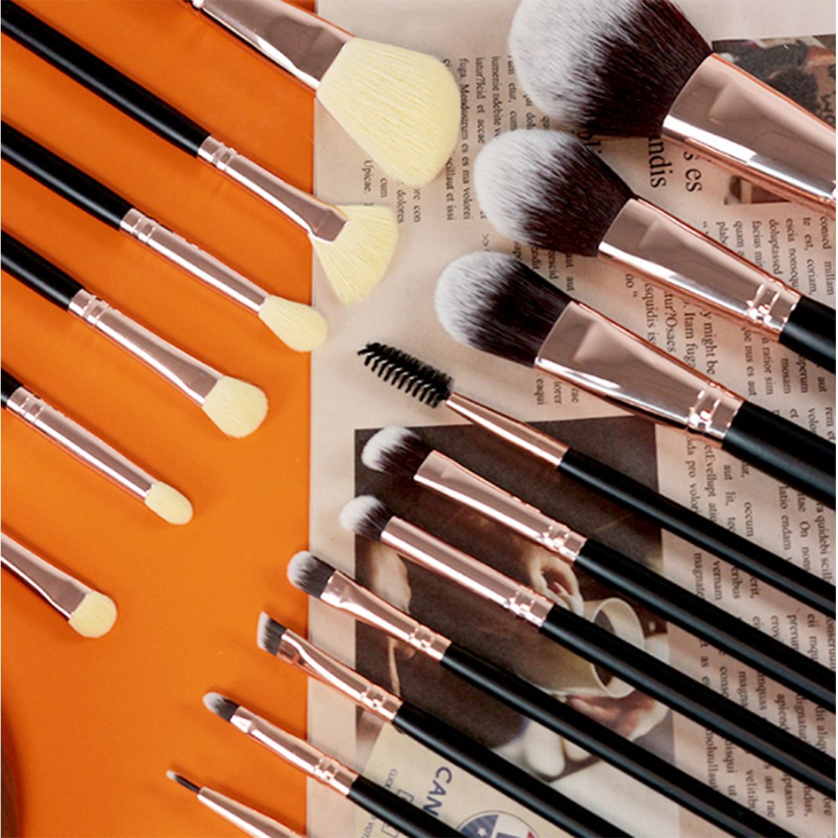Makeup Brushes 16 Pcs Concealer Eye Shadow Makeup Brush Set - Image 2