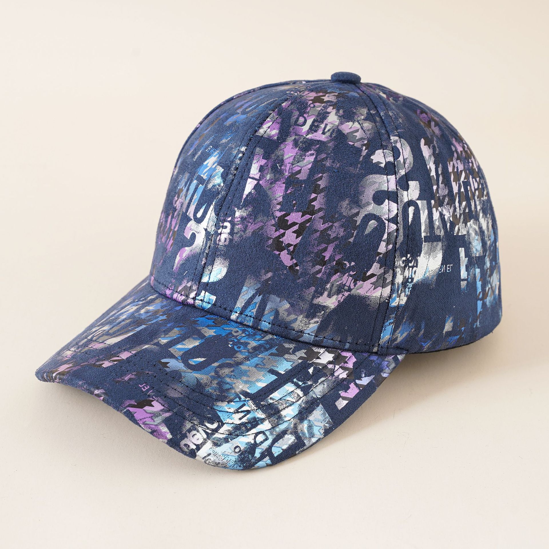 New sunshade anti-squatting cap baseball cap men's and women's Korean new hat women's random color printing baseball cap fashion trend - Image 10