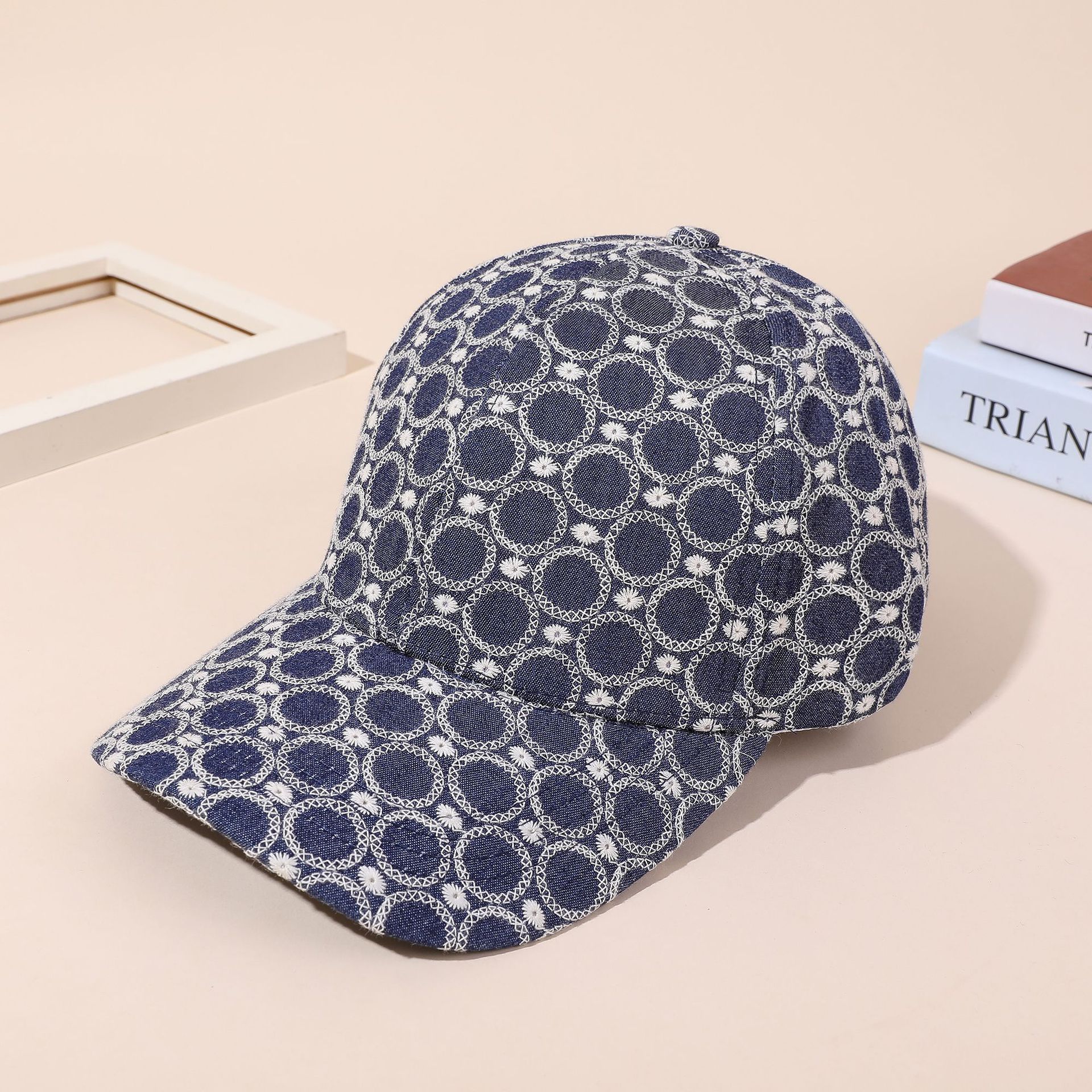 New fashion baseball cap female cross-border Amazon European and American style men and women couple peaked cap street embroidery hip hop hat - Image 2