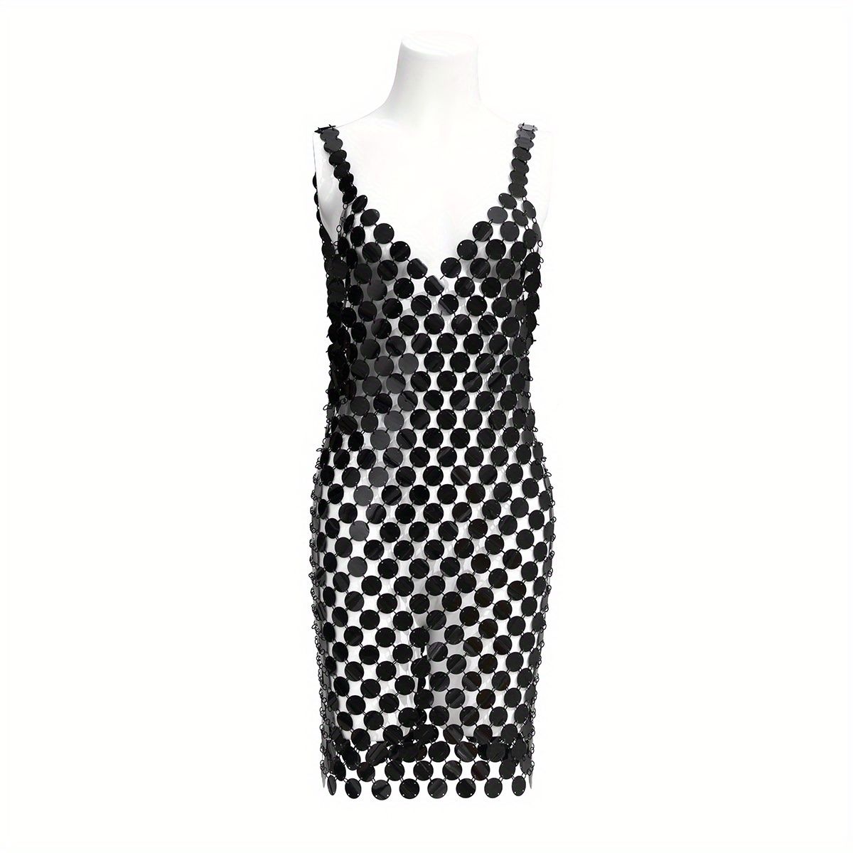 Sexy Sequins Vintage Beach Seaside Rave Vacation Body Chain Dress Body Accessories - Image 7